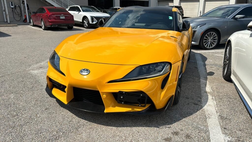 2023 Toyota Supra previously sourced